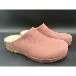 Dansko Women's Professional Rose Leather Clogs Mariella Nurse 40 US 8.5 NWOT